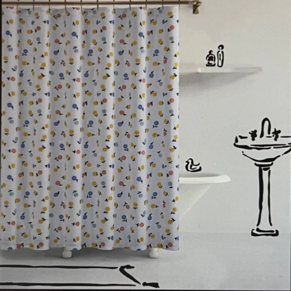 ⚡️Kate Spade Shower Curtain - Flower Power
